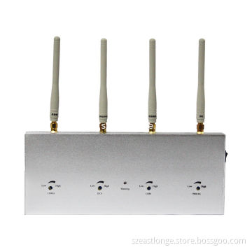 Est-101a Cell Phone Signal Detector 2w With 4 Antenna For Service Station